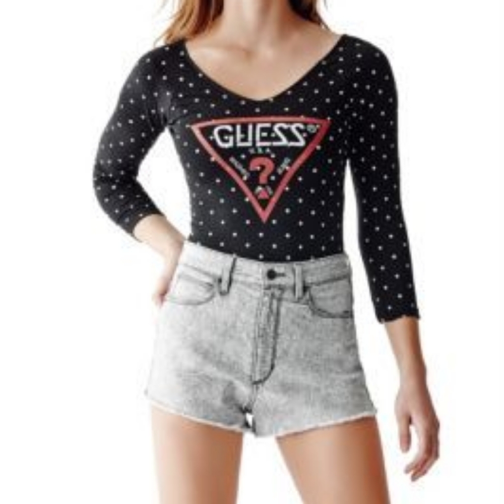 Guess Polka Dot Bodysuit- Size M